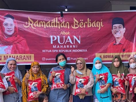 Ramadan Berbagi Arw Salurkan Bantuan Beras Puan Ton