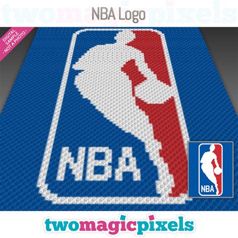 Nba Logo Pixel Art