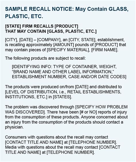 Developing A Food Recall Plan Mississippi State University Extension