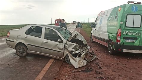 Violenta colisão entre carros deixa 5 feridos na MT 220 em Sinop R9 NEWS