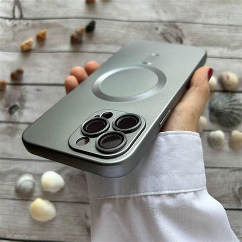Чехол MagSafe на iPhone 13 Pro Max Grey / Силиконовый для Айфон 13 Про ...