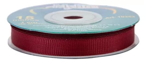 Ribbon Popotillo Color Crafts Roll 10 mm x 15 m Mylin 1 peça de vinho