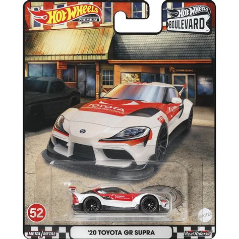 Mattel Hot Wheels Premium Boulevard Cars 20 Toyota GR Supra GJT68