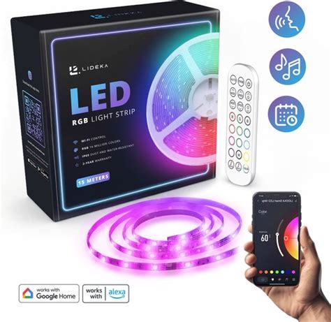 Lideka Led Strip Meter X Rgb A K Branduren Met