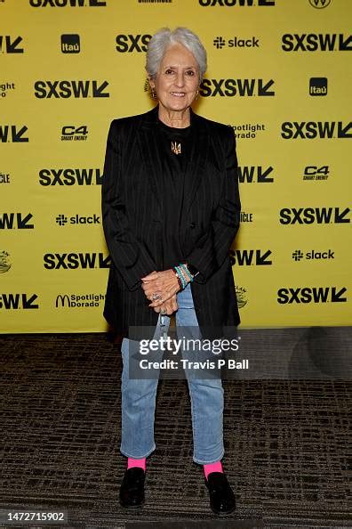 Joan Baez attends "Joan Baez I Am A Noise" during the 2023 SXSW... News ...