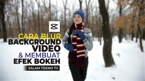 Cara Blur Background Video Di Capcut Untuk Membuat Efek Video Bokeh