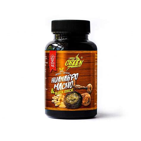 Amazon Andes Maca Negra Y Huanarpo Macho Capsulas 120 X 500mg Payji Perú