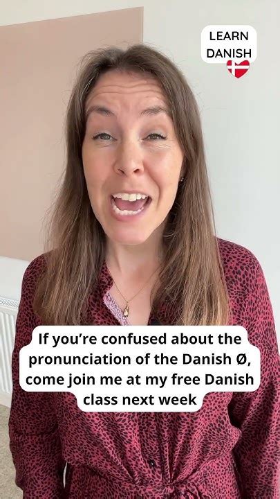 The Pronunciation Of The Danish Ø Youtube