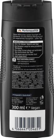 Balea MEN 3in1 Duschgel Active Carbon 300 Ml Dm Dauerpreis