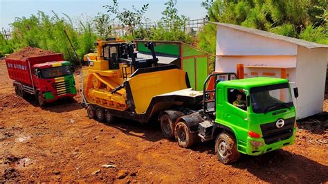 Rc Truk Hino 500 Kontainer Truk Canter Fuso Oleng Ud Quester Muatan