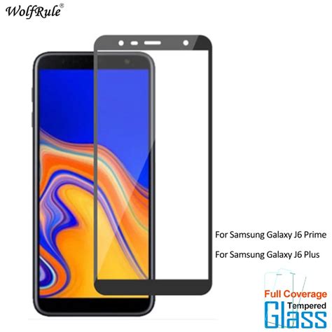 2Pcs For Glass Samsung Galaxy J6 Plus Screen Protector Tempered Glass ...