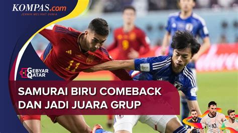 Hasil Jepang Vs Spanyol 2 1 Samurai Biru Comeback Jerman Angkat Koper