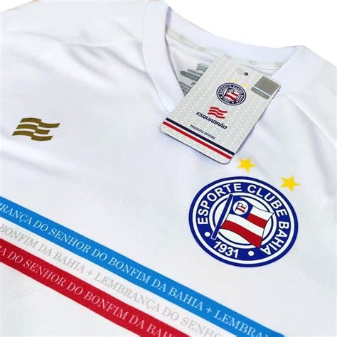 Camisa Do Bahia Uniforme Vers O Torcedor Esquadr O Masculina