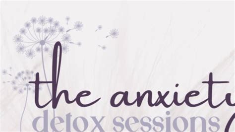 The Anxiety Detox Sessions