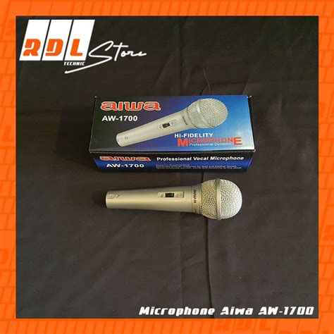 Jual SH Microphone Aiwa AW 1700 Shopee Indonesia