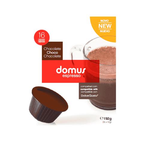 Multicoffee Capsulas Compatibles Dolce Gusto Domus Chocolate 16 Unid