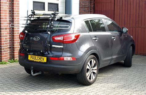 Fahrradträger Für Kia Sportage Iii Sl Paulchen Heckträger Ohne Ahk