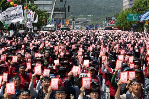 민주노총 31일 서울 도심 대규모 집회경찰 교통혼잡 예상 서울경제