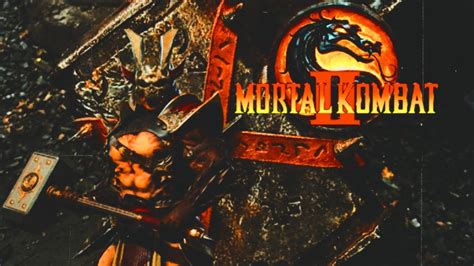 Mortal Kombat 2 Todd Garner Shares A First Look At Shao Khan S Hammer