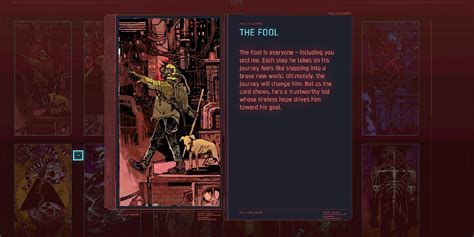 How Cyberpunk 2077's Tarot Cards Reflect the Story