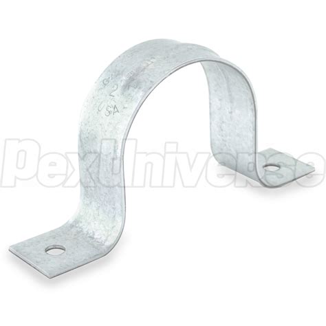 2" Galvanized Pipe Strap - PexUniverse