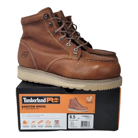 Timberland Pro Mens Barstow Wedge Alloy Safety Toe Industrial Work Boot