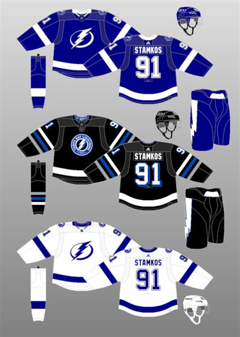 Tampa Bay Lightning Present The Unofficial Nhl Uniform Database