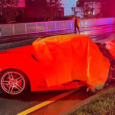 Lamborghini Crashes Into Ferrari