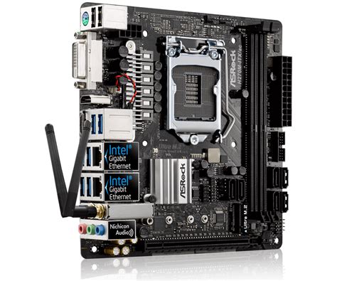 Asrock H M Itx Ac Motherboard Specifications On Motherboarddb