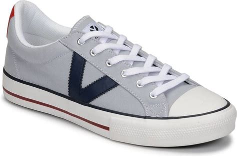 Victoria Lage Sneakers Tribu Lona Contraste Schoenen Nl