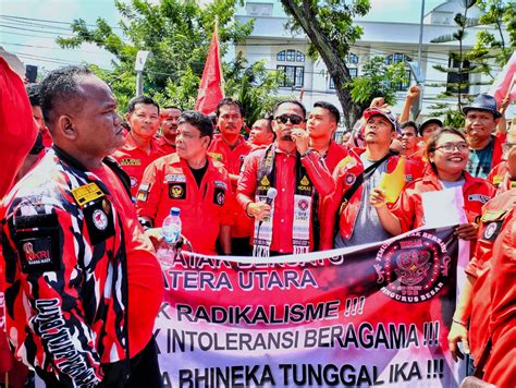 Pemuda Batak Bersatu Unjuk Rasa Di Empat Tempat Vital Kota Medan