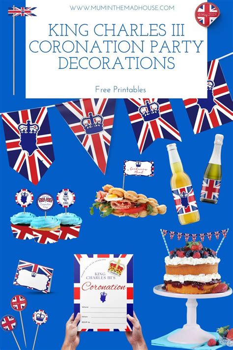 Free coronation party decorations – Artofit