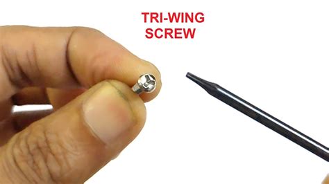 Tri Wing Screw How To Open With Torx Screwdriver Youtube