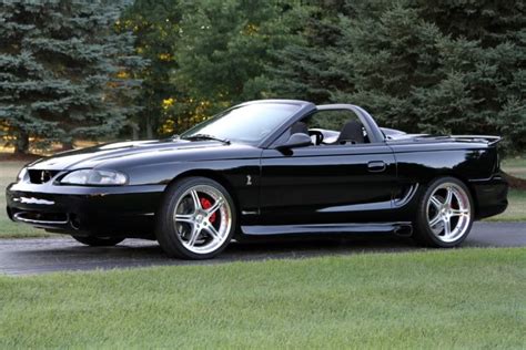 Ford Mustang Svt Cobra Triple Black Convertible K Miles Mint