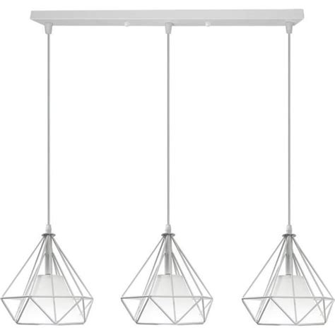 PETITES ECREVISSES Suspension Luminaire Industrielle 3 Lampes Lustre