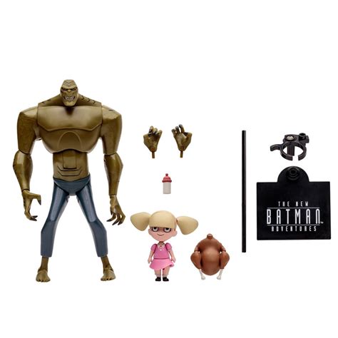 DC The New Batman Adventures Wave 1 Killer Croc with Baby Doll 6-Inch ...