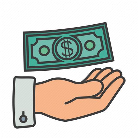 Dollar Hand Money Take Money Icon Download On Iconfinder