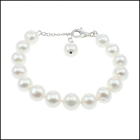 Lido Pearls B Extra Large White Pearl Braclet Lido Collection