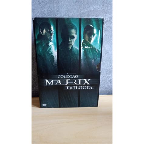 BOX Em DVD MATRIX LUVA Matrix Matrix Reloaded Matrix