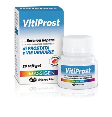 Marco Viti Massigen VitiProst 30 Capsule Soft Gel Ludofarma