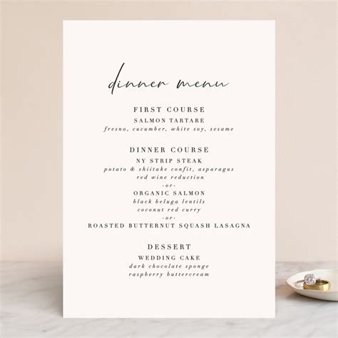 Mod Menus By Nicoletta Savod Minted