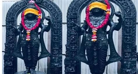 Shri Ram Mandir Murti राम मंदिर के गर्भगृह में स्थापित होने वाली