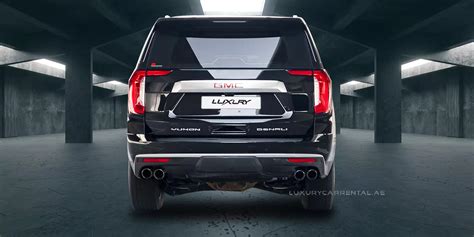 Hire GMC Yukon Denali With Driver | SUV Car Rental Dubai