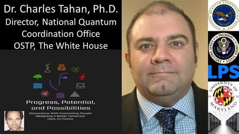 Dr. Charles Tahan, Ph.D. — Director, National Quantum Coordination ...