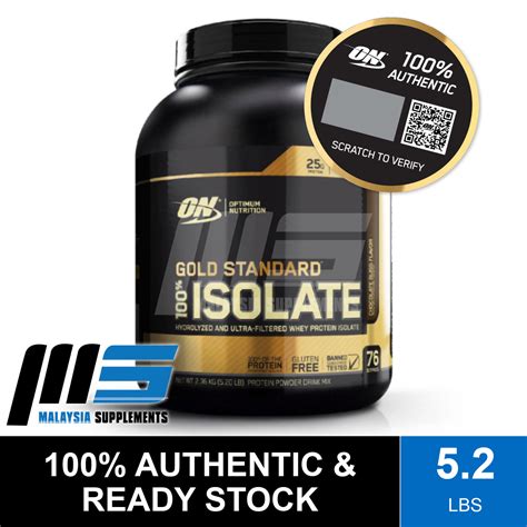 Optimum Nutrition Gold Standard 100 Isolate 502lbs Whey Protein Isolate Fast Muscle