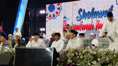 Mahfud Md Hadiri Sholawat Persatuan Indonesia Di Bogor Ajak Warga