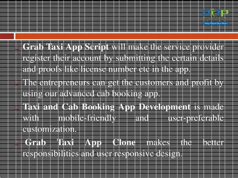 PPT - Grab Taxi App Clone | Grab Taxi App Script PowerPoint ...