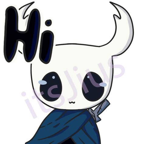 Emote Hollow Knight Hi - Etsy