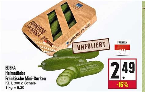 Edeka Heimatliebe Frankische Mini Gurken Angebot Bei Kupsch 1Prospekte De