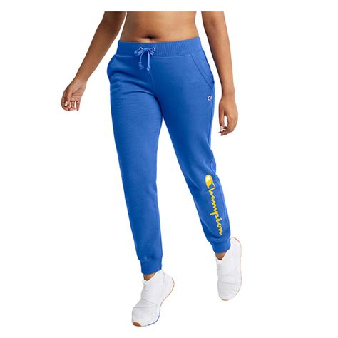 Champion Powerblend Jogger Pantalon En Molleton Pour Femme Sports